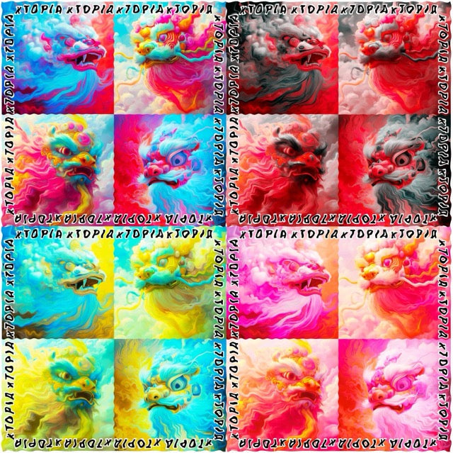 Psychedelic Lions