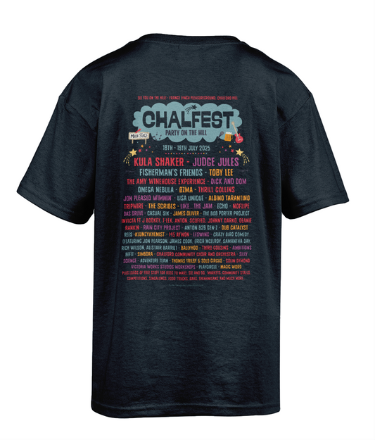 Chalfest Classic Line-up 2025 Adults T-shirt
