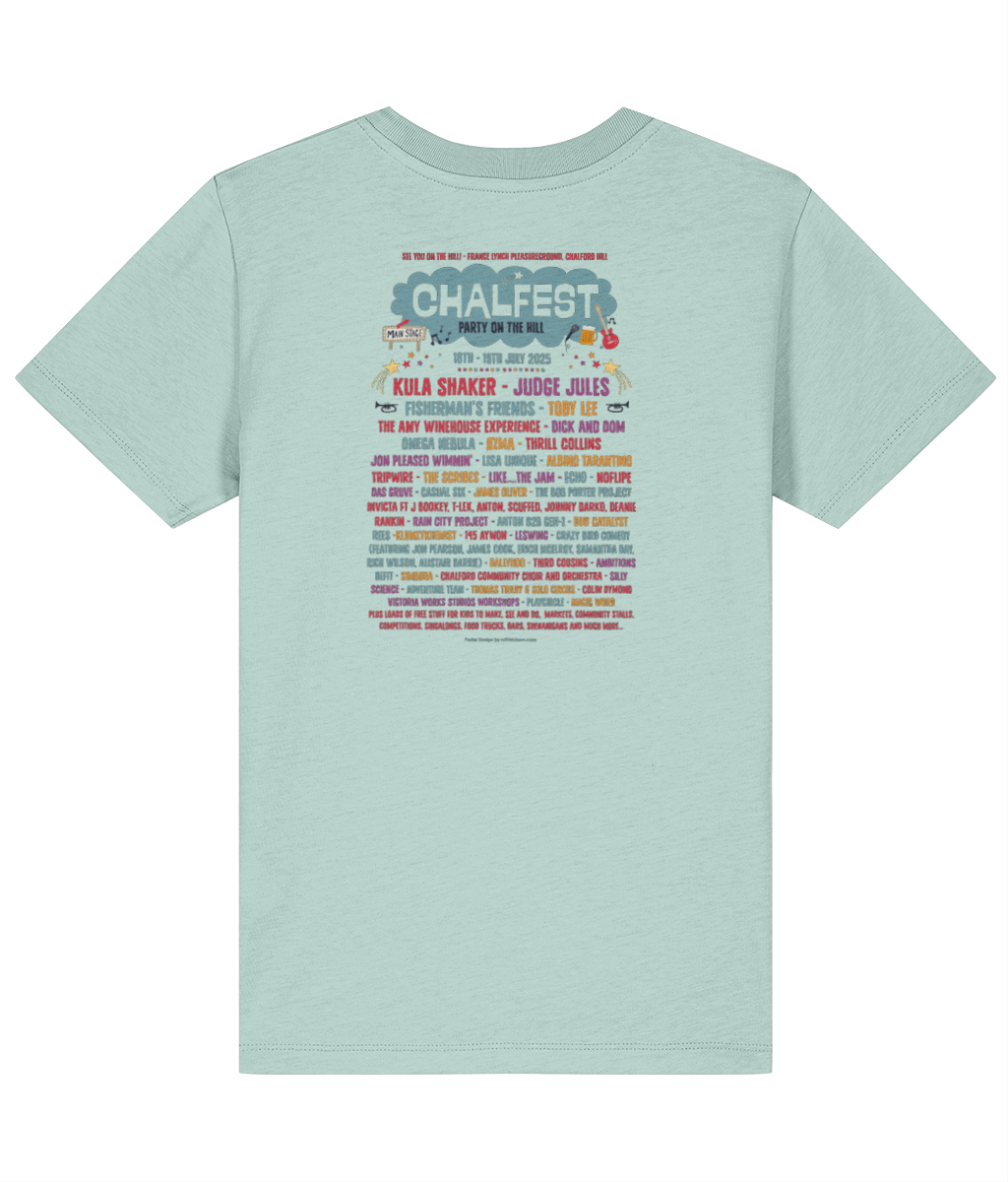 Chalfest Classic Lineup Back only - Child 3-13+ T-shirt