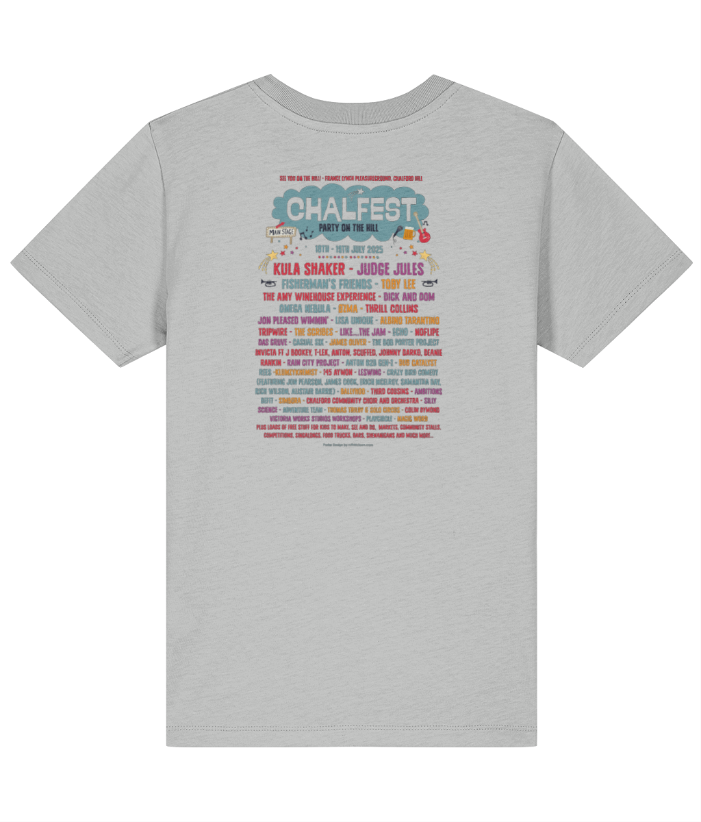 Chalfest Classic Lineup Back only - Child 3-13+ T-shirt