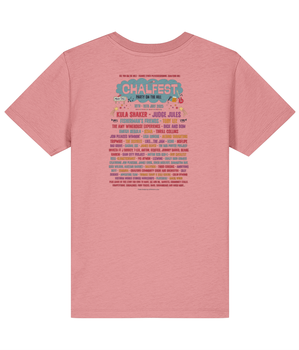 Chalfest Classic Lineup Back only - Child 3-13+ T-shirt
