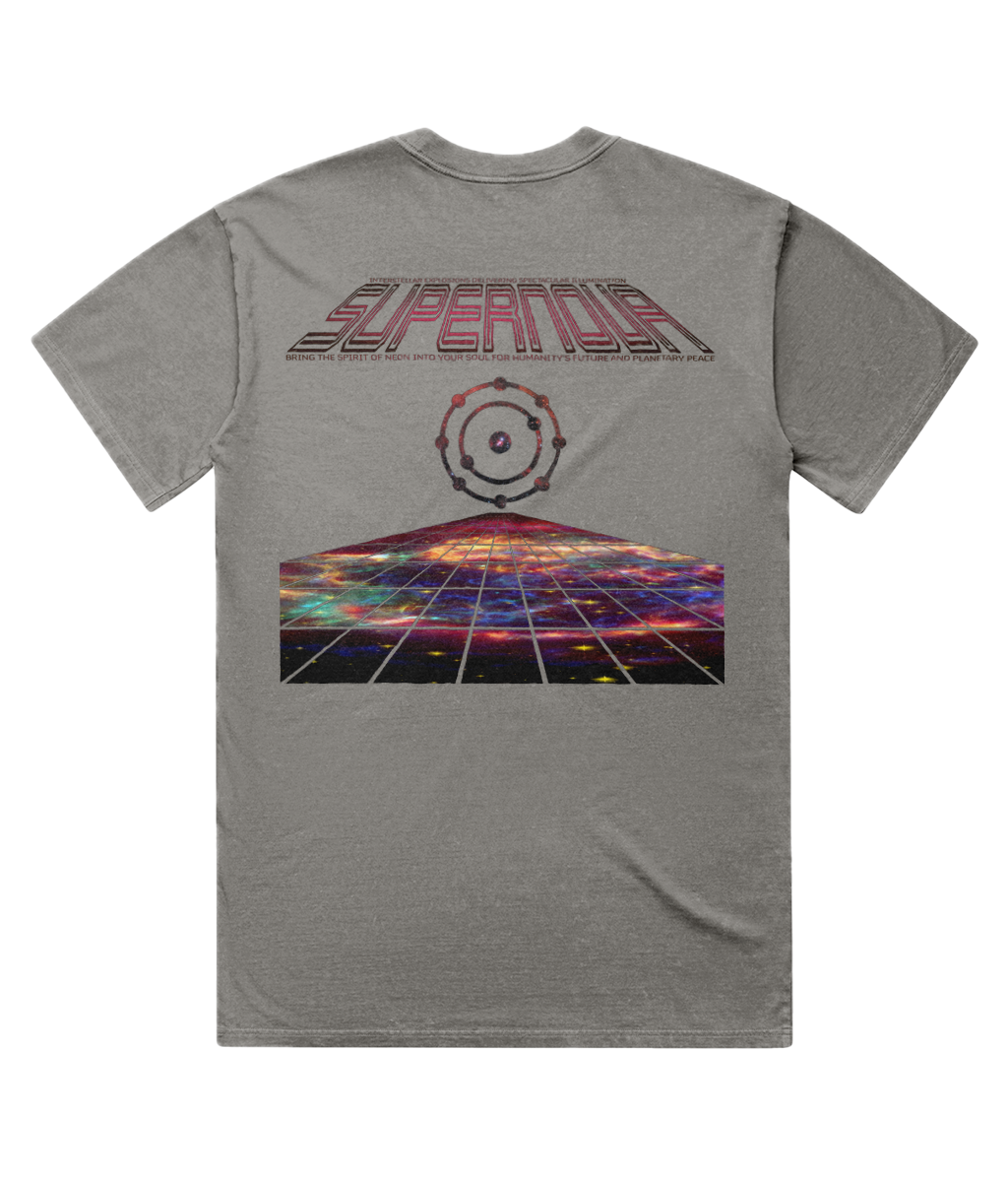 Supernova Acid-Washed Oversize Lux T-shirt