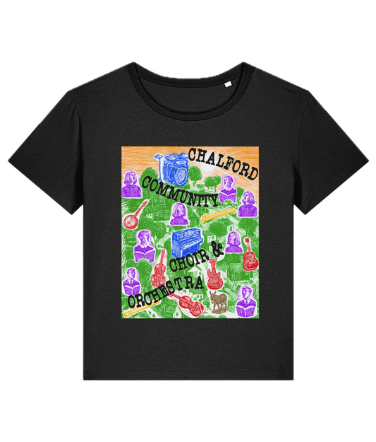 CCCO Ladies relaxed scoop-neck T-shirt