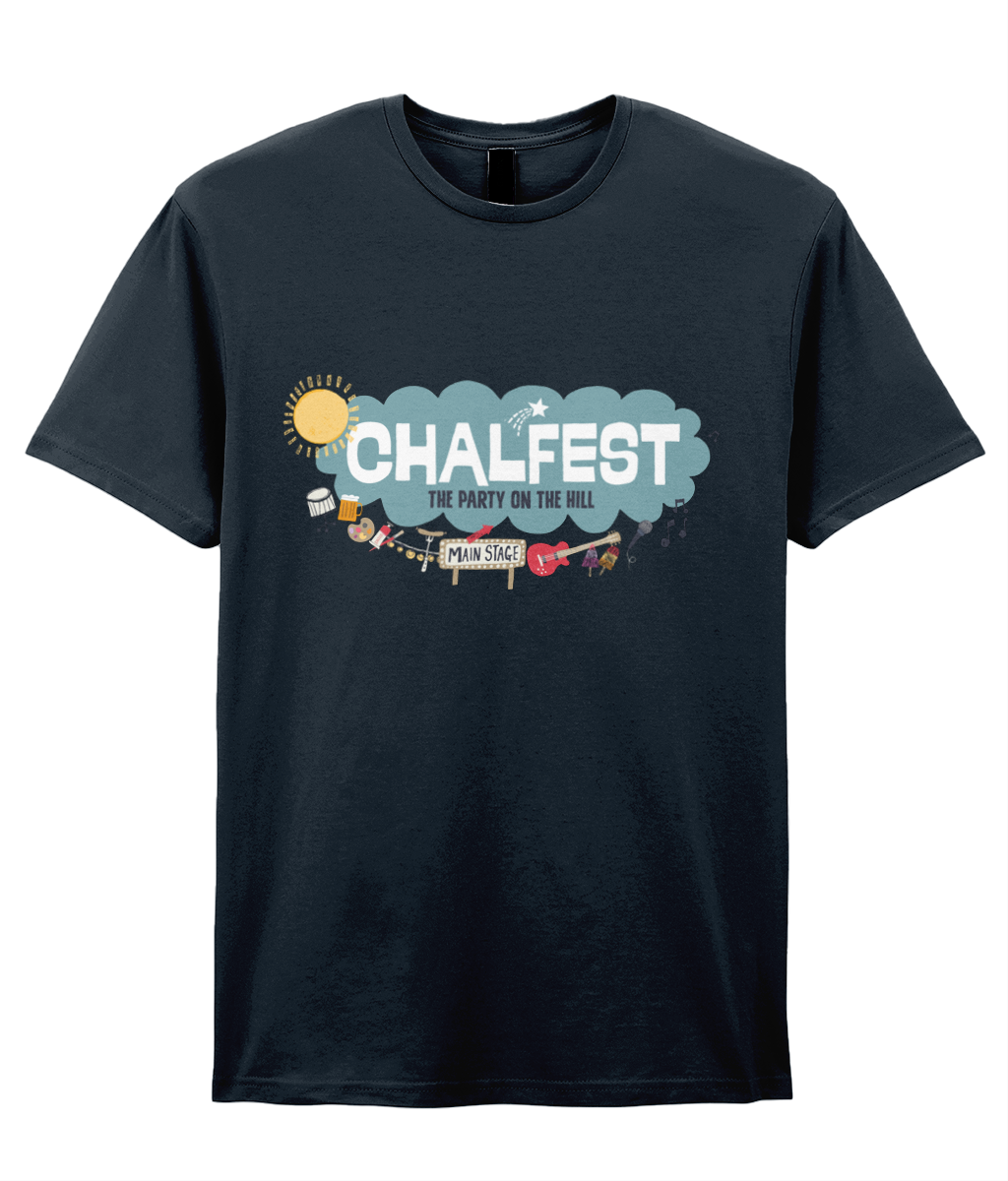 Chalfest Classic Front Adults T-shirt