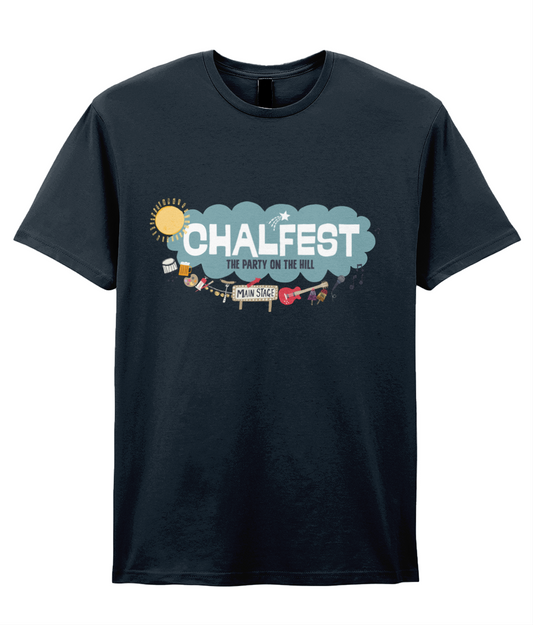 Chalfest Classic Front Adults T-shirt