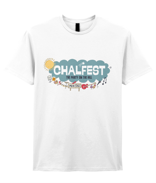 Chalfest Classic Front Adults T-shirt