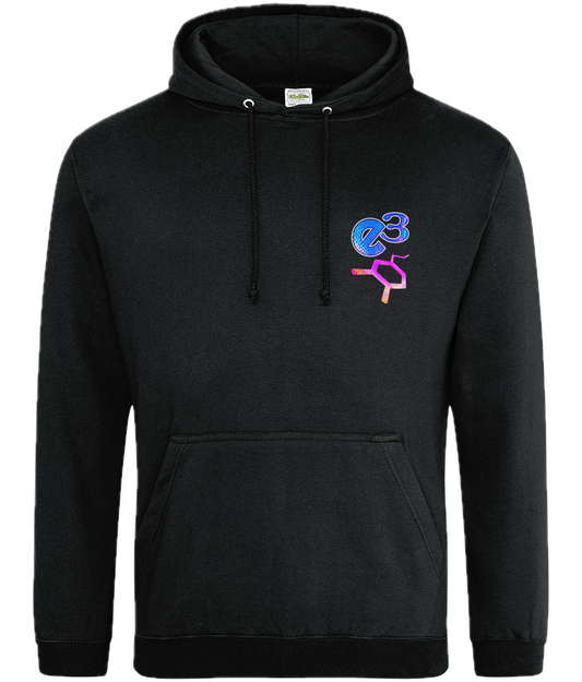 e3 dopamine rush Adults Back Print Hoodie
