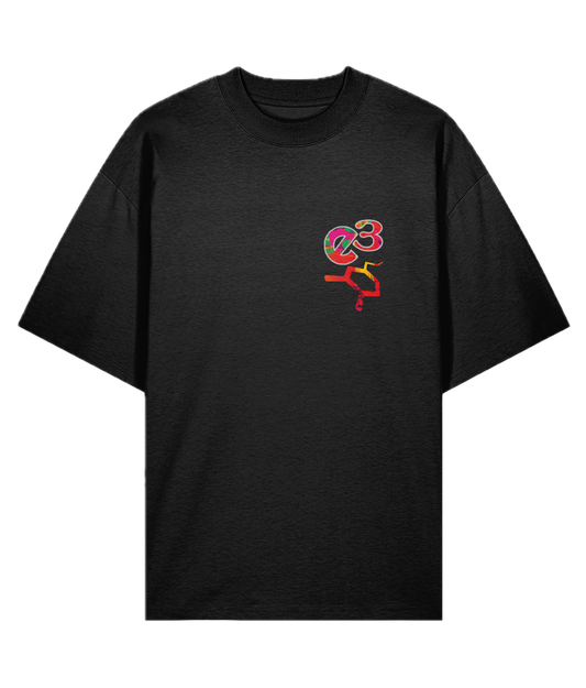 e3 dopamine spiral Adults Lux Oversize T-shirt