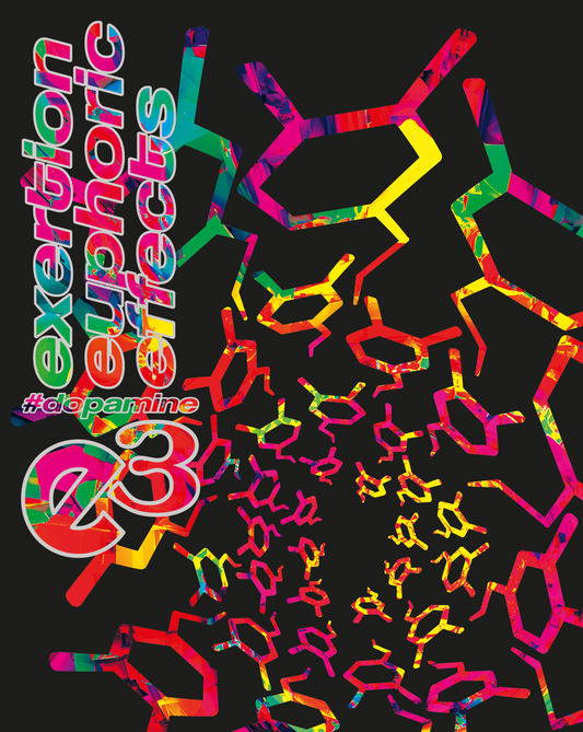 e3 dopamine spiral Adults T-shirt