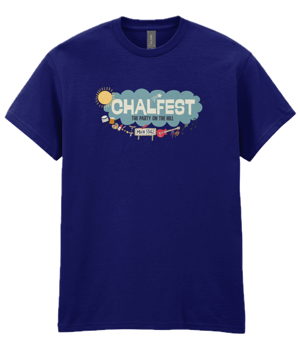 Chalfest '26: Classic Line-up - Unisex T-shirt