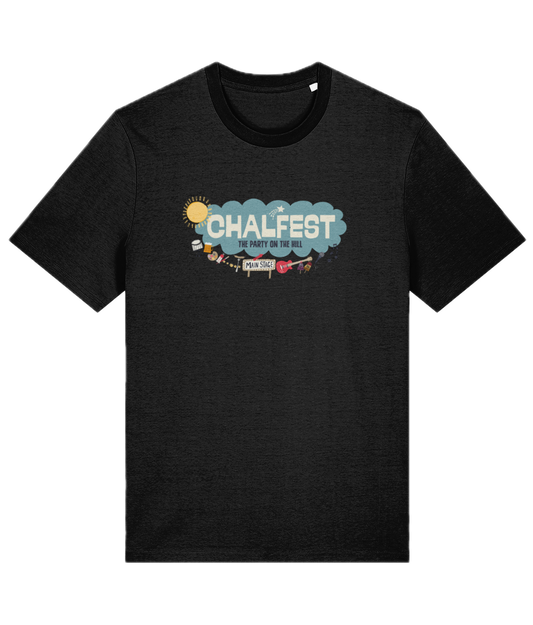 Chalfest '26: Classic Line up - Organic Unisex T-shirt