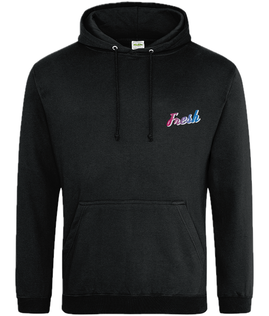 Fresh Ski Festival Adults Back Print Hoodie