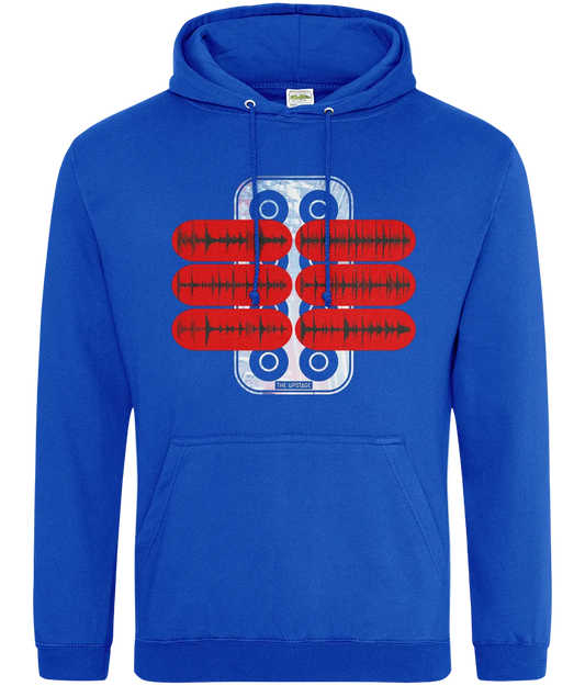 Breaks in Red v1 - Adults Hoodie