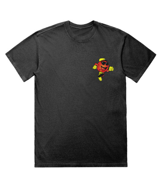 Mr Neon Acid-Washed Oversize Lux T-shirt