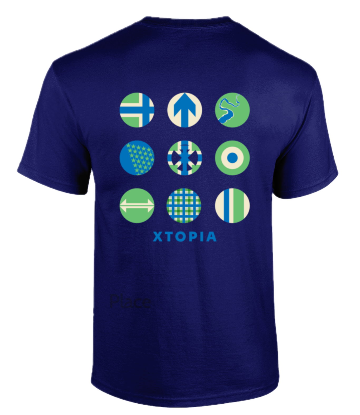 HX Gloucs Retro Navy Unisex T-shirt