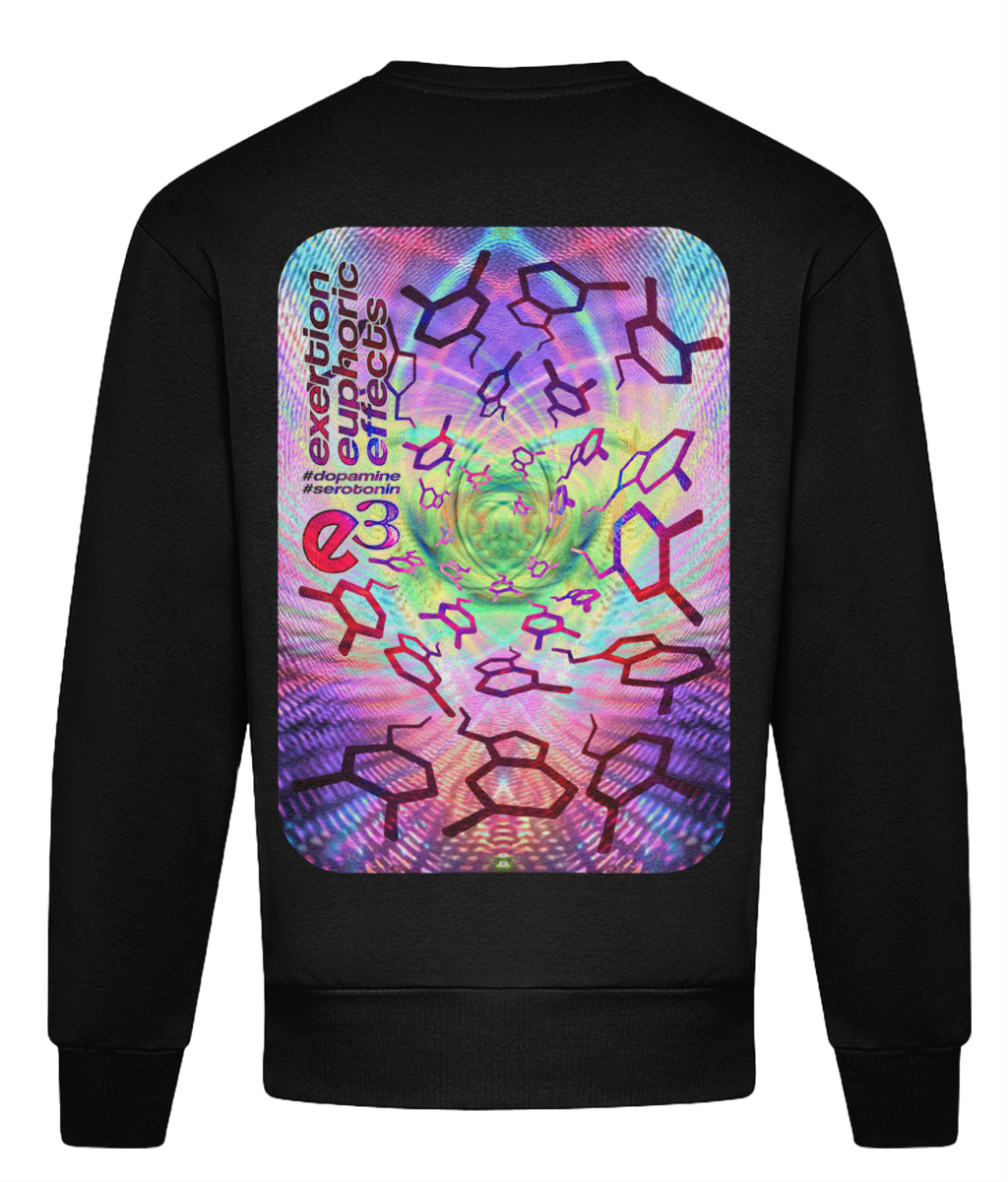 e3 happy mix Adults Luxury Sweatshirt