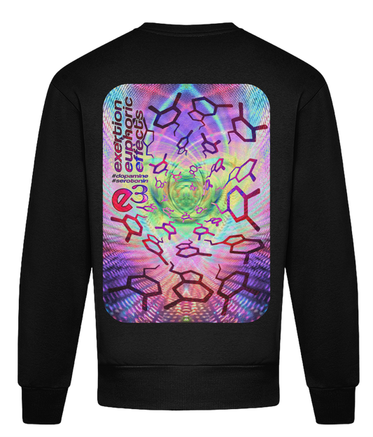 e3 happy mix Adults Luxury Sweatshirt