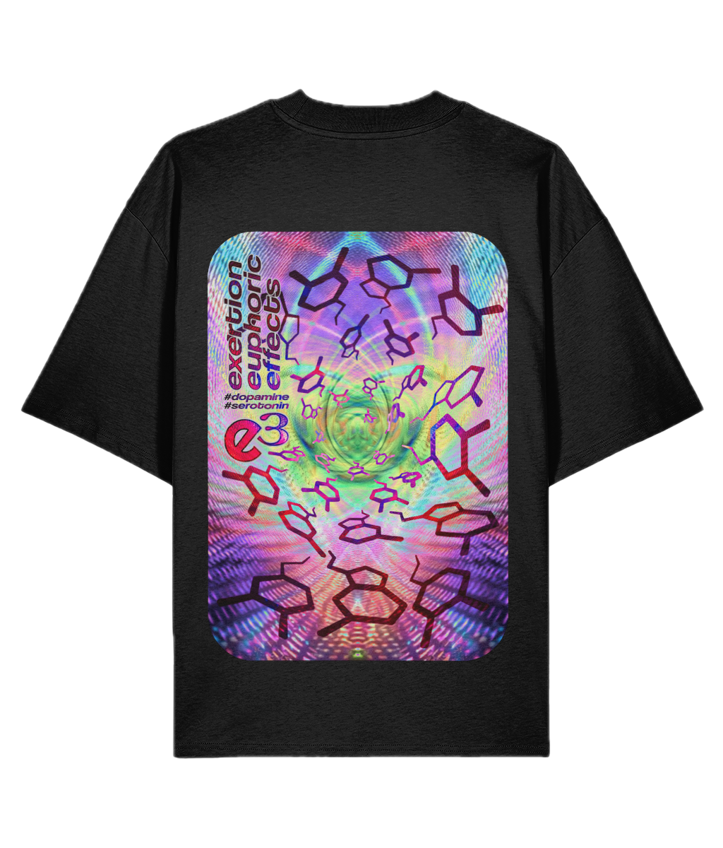 e3 happy mix Adults Lux Oversize T-shirt