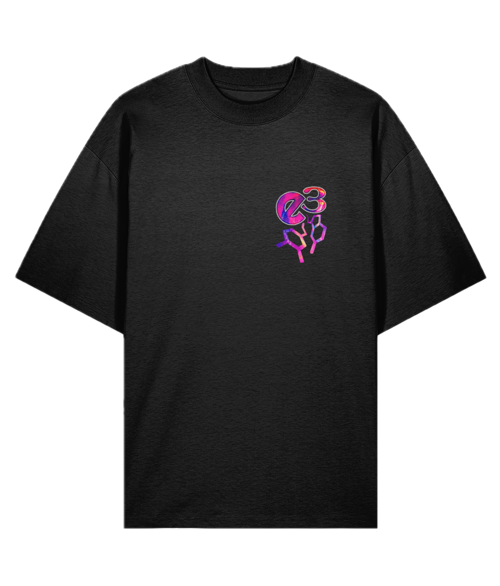 e3 happy mix Adults Lux Oversize T-shirt