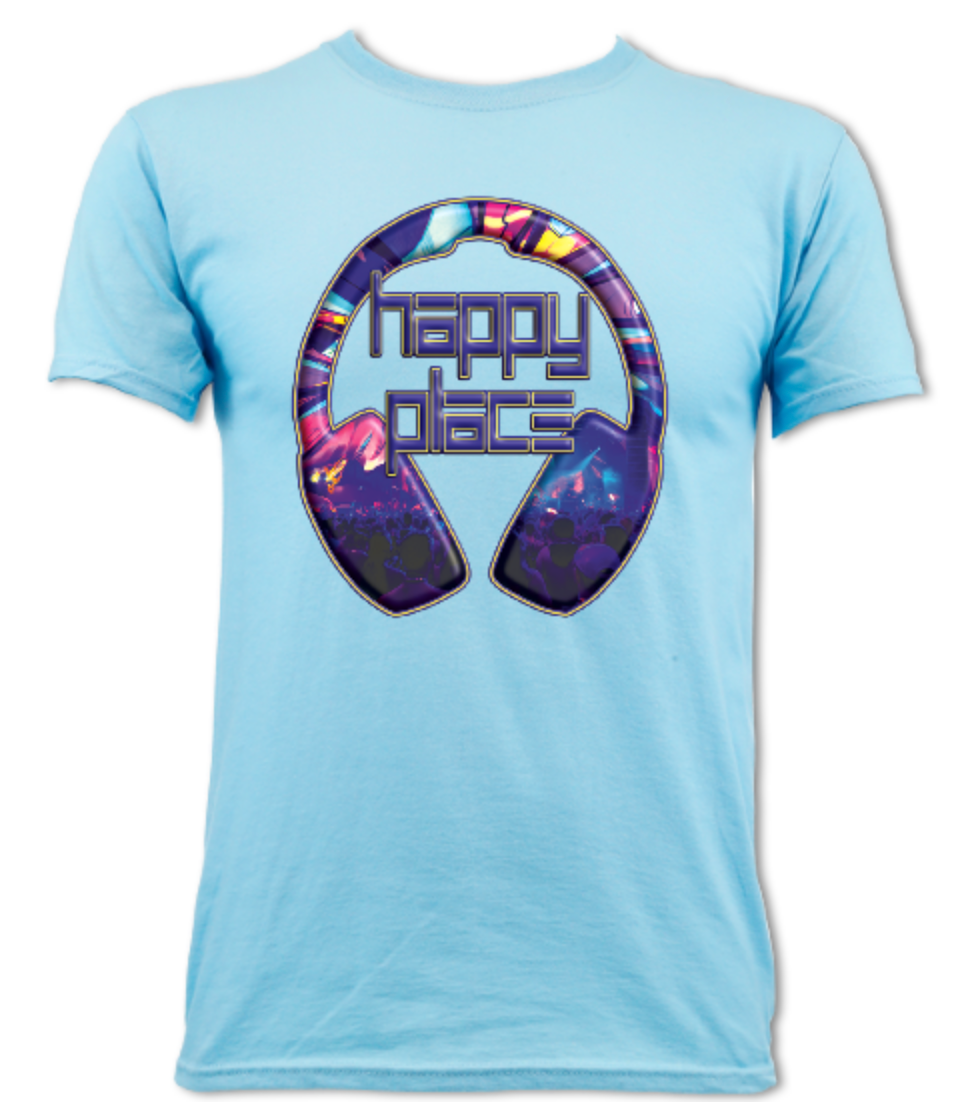 Happy Place Indigo - Adults T-shirt