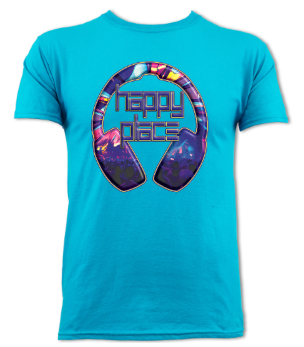 Happy Place Indigo - Adults T-shirt