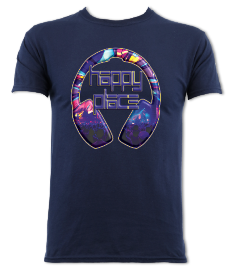 Happy Place Indigo - Adults T-shirt