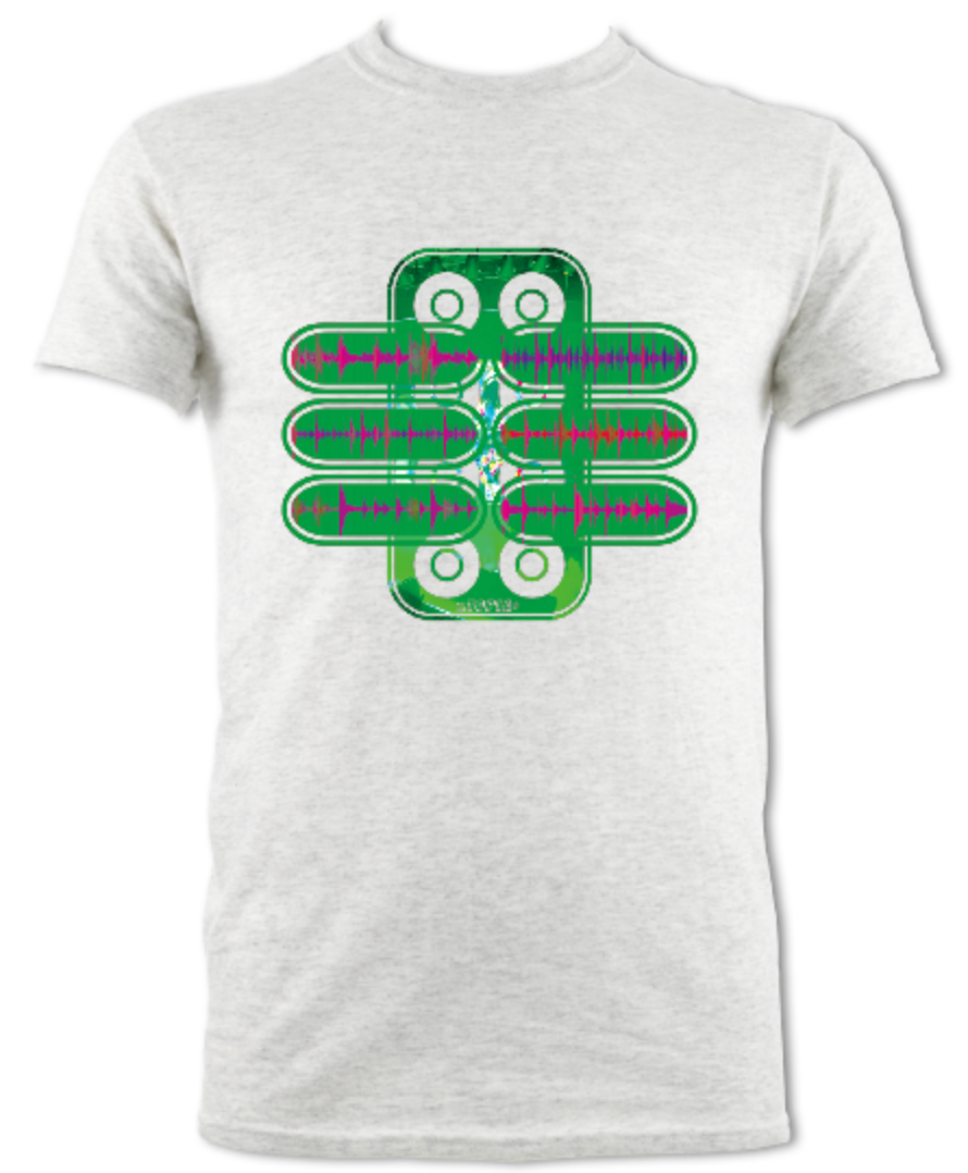 Breaks in Green Adults T-shirt