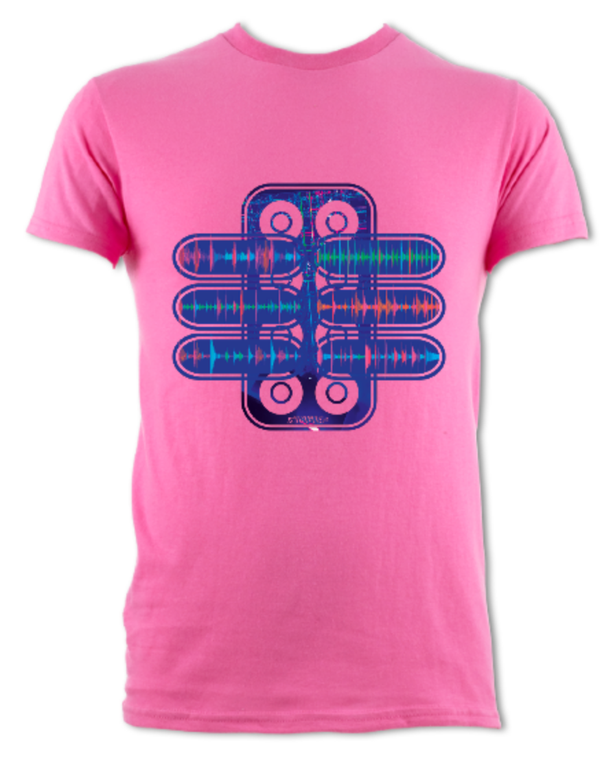 Breaks in Deep Blue Adults T-shirt