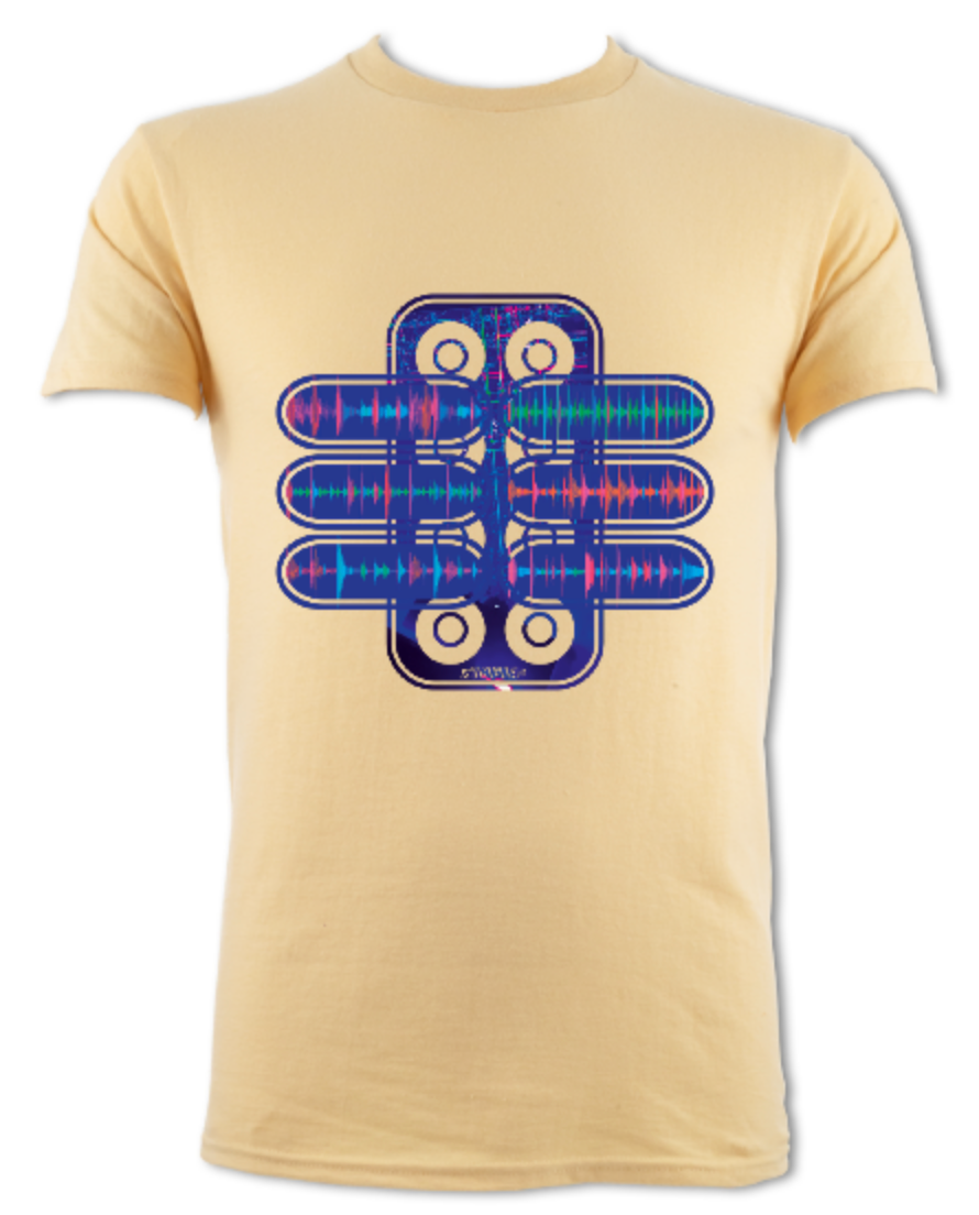 Breaks in Deep Blue Adults T-shirt