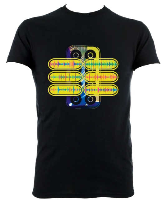 Breaks in Sunny Yellow Adults T-shirt