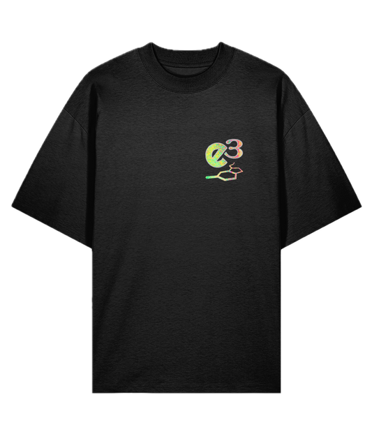 e3 serotonin waves Adults Lux Oversize T-shirt