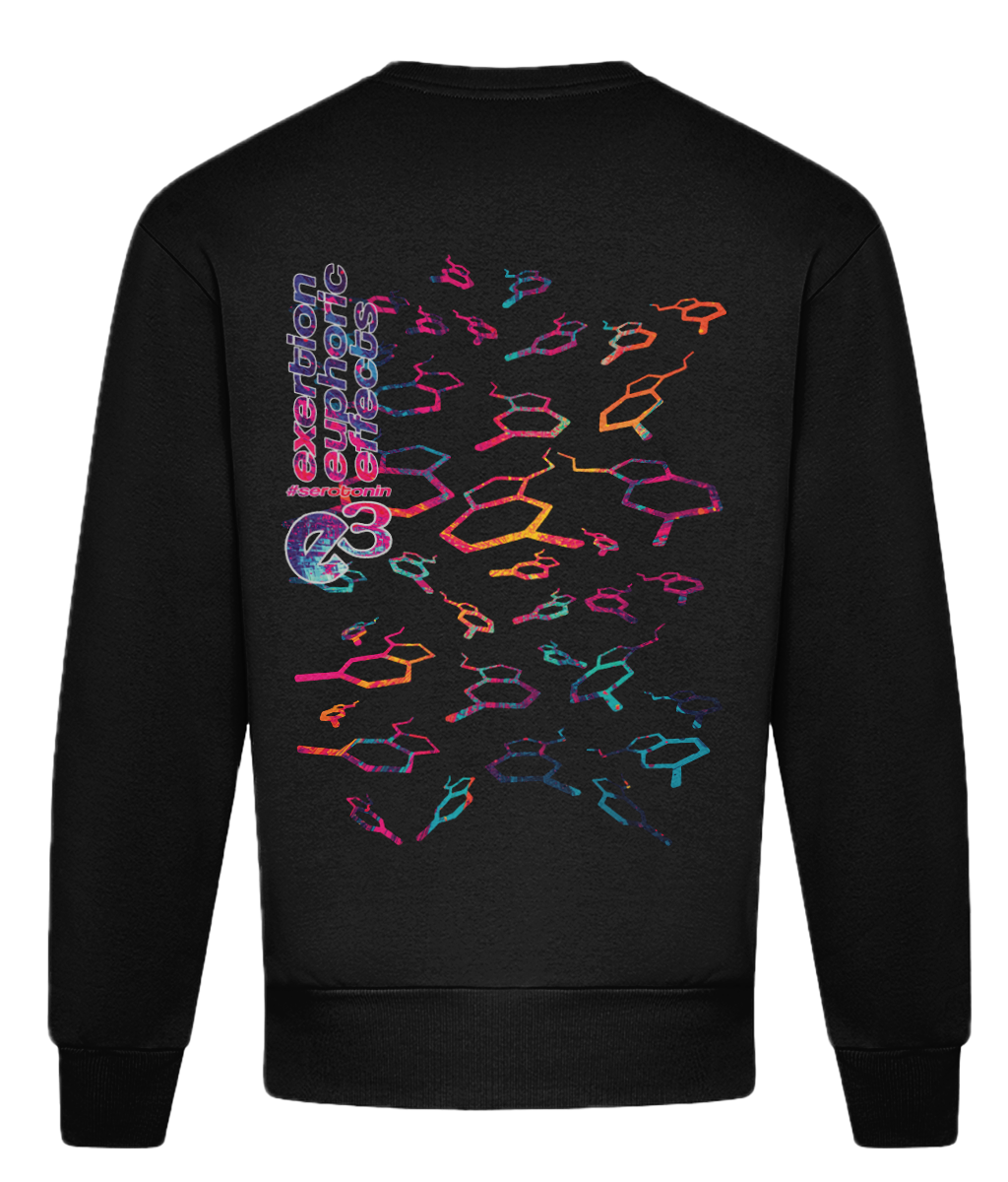 e3 serotonin flow Adults Luxury Sweatshirt