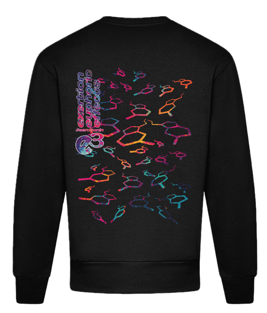 e3 serotonin flow Adults Luxury Sweatshirt