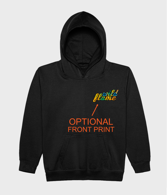 Wild Flame: the Fox Child's Hoodie