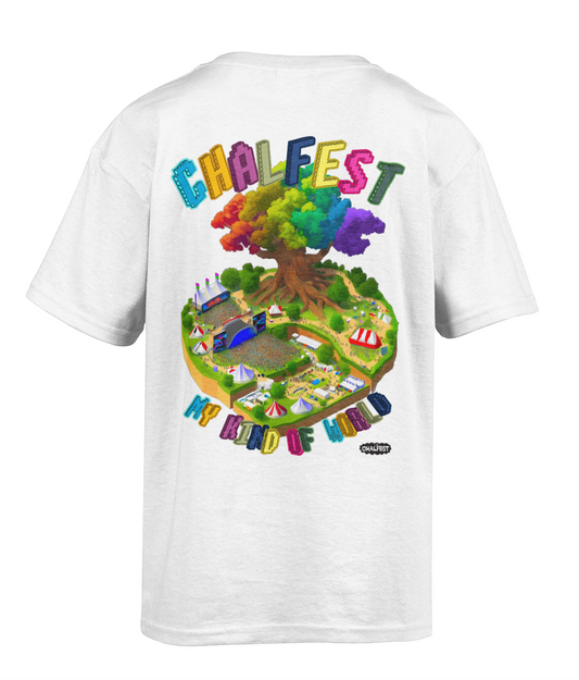 Chalfest: My World Back Adults T-shirt