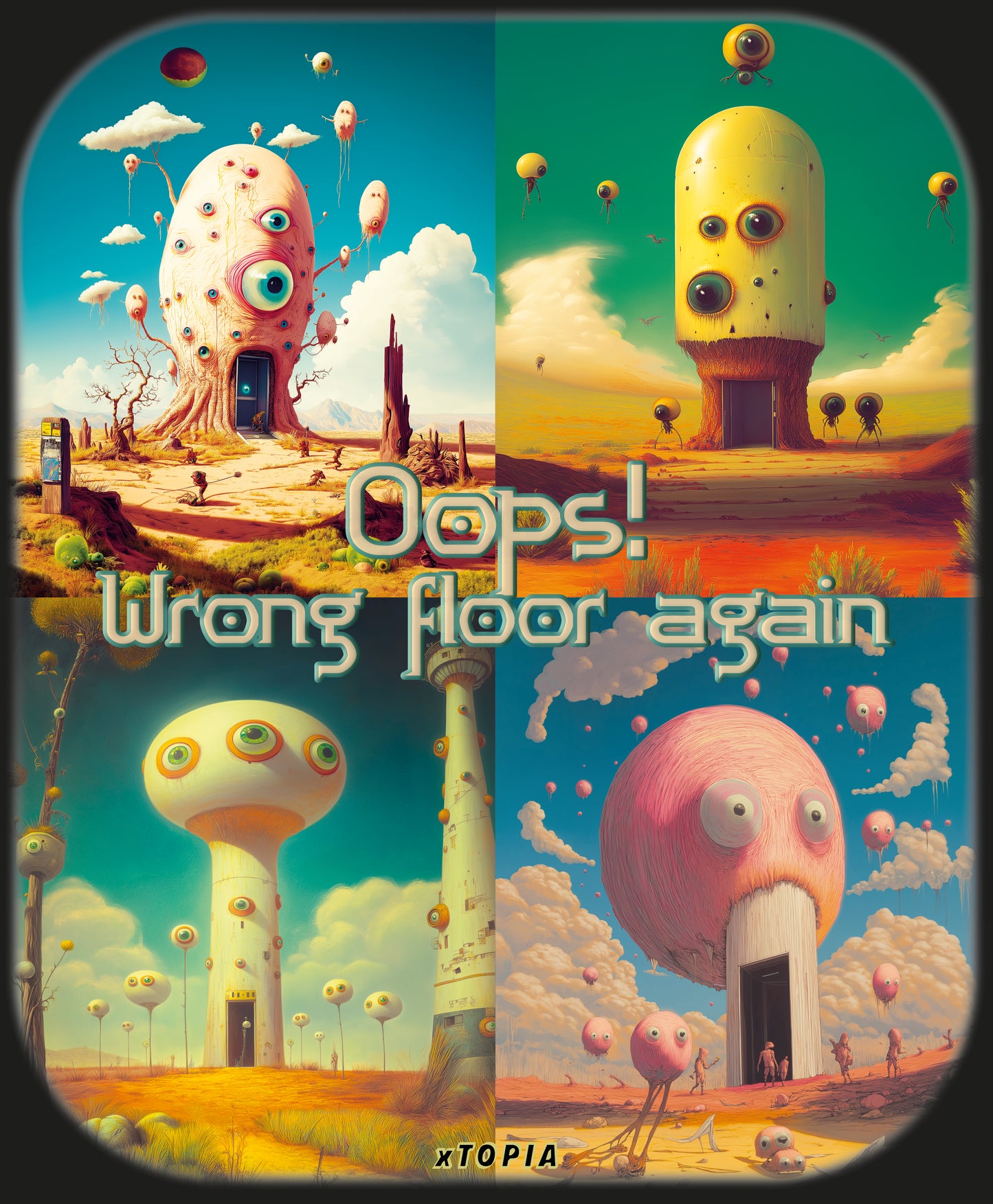 Wrong Floor Adult T-shirt