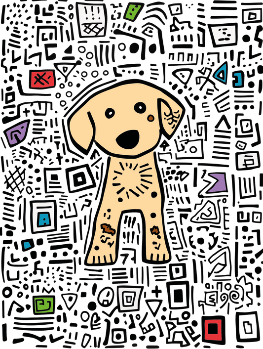 Puppy Doodle Baby Bodysuit