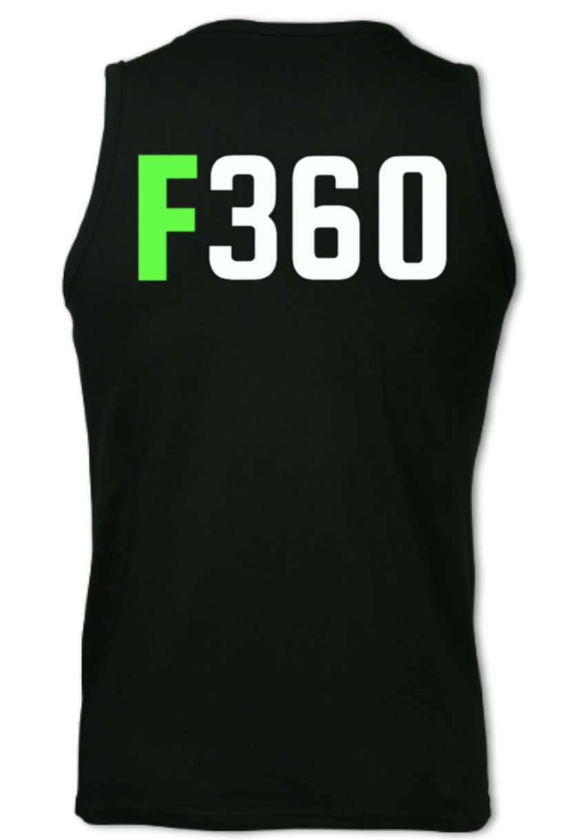 F360 Gym Logo - Unisex Cotton Vest