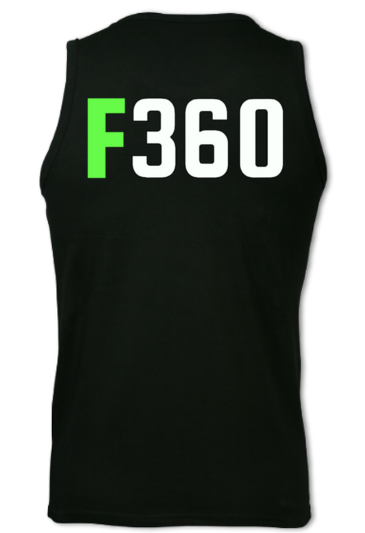 F360 Gym Logo - Unisex Cotton Vest