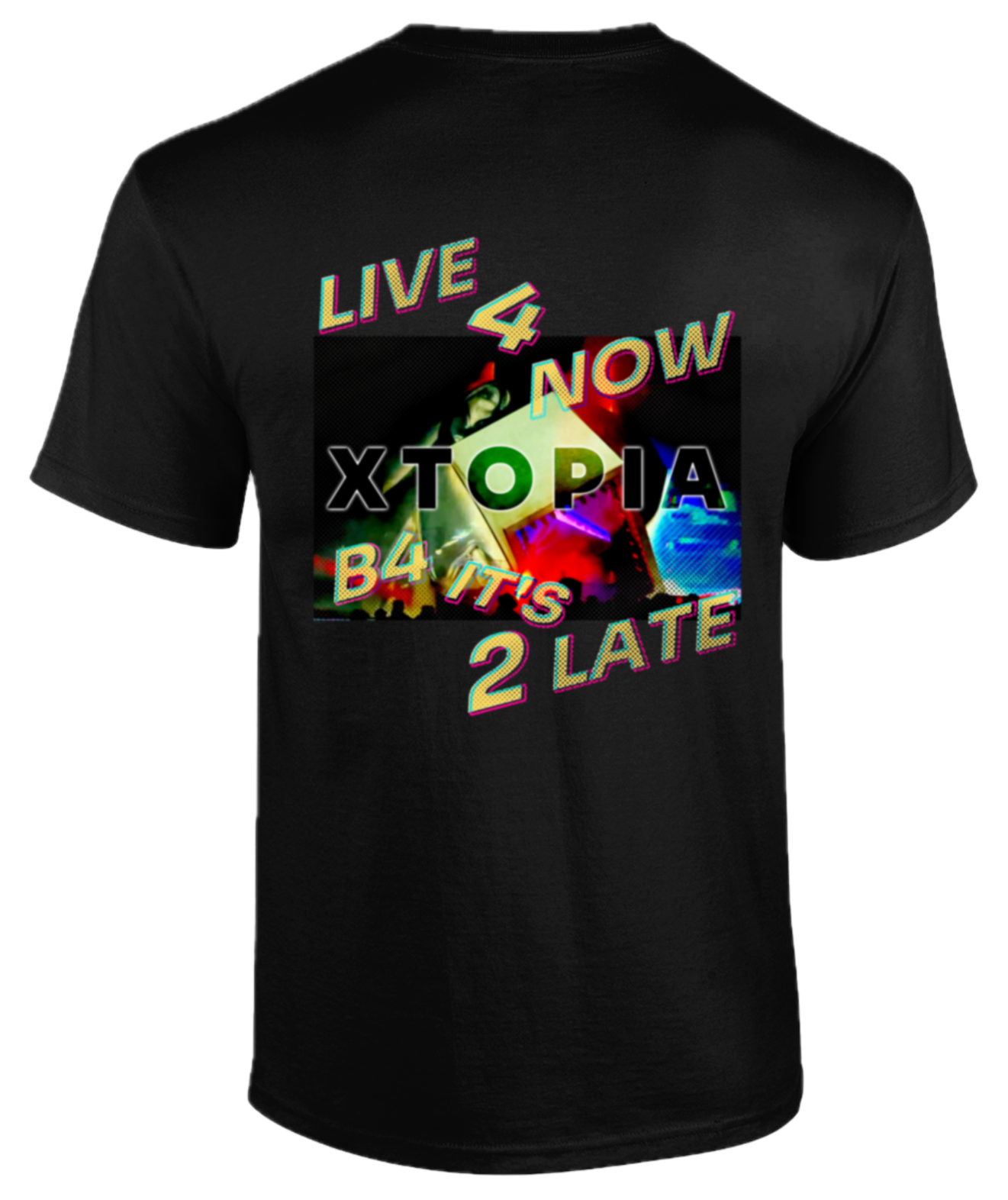 HX Live42Day: Monochrome Unisex Adults T-shirt