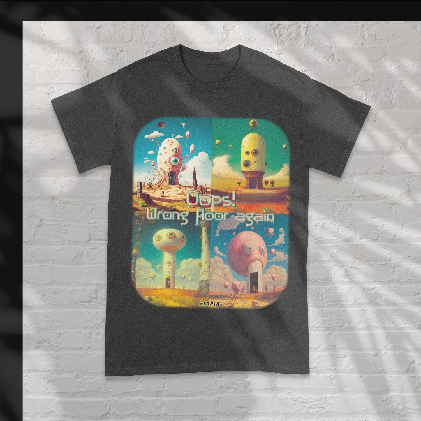 Wrong Floor Adult T-shirt