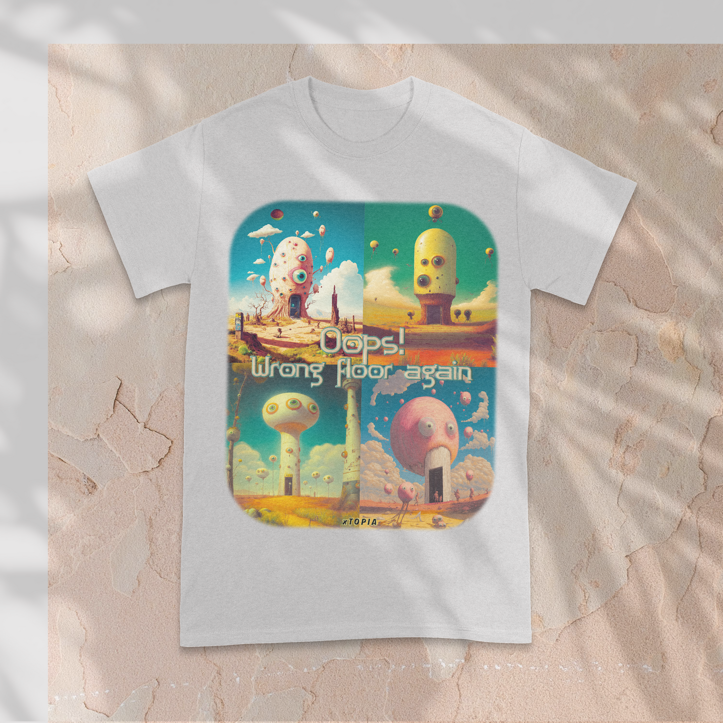 Wrong Floor Adult T-shirt