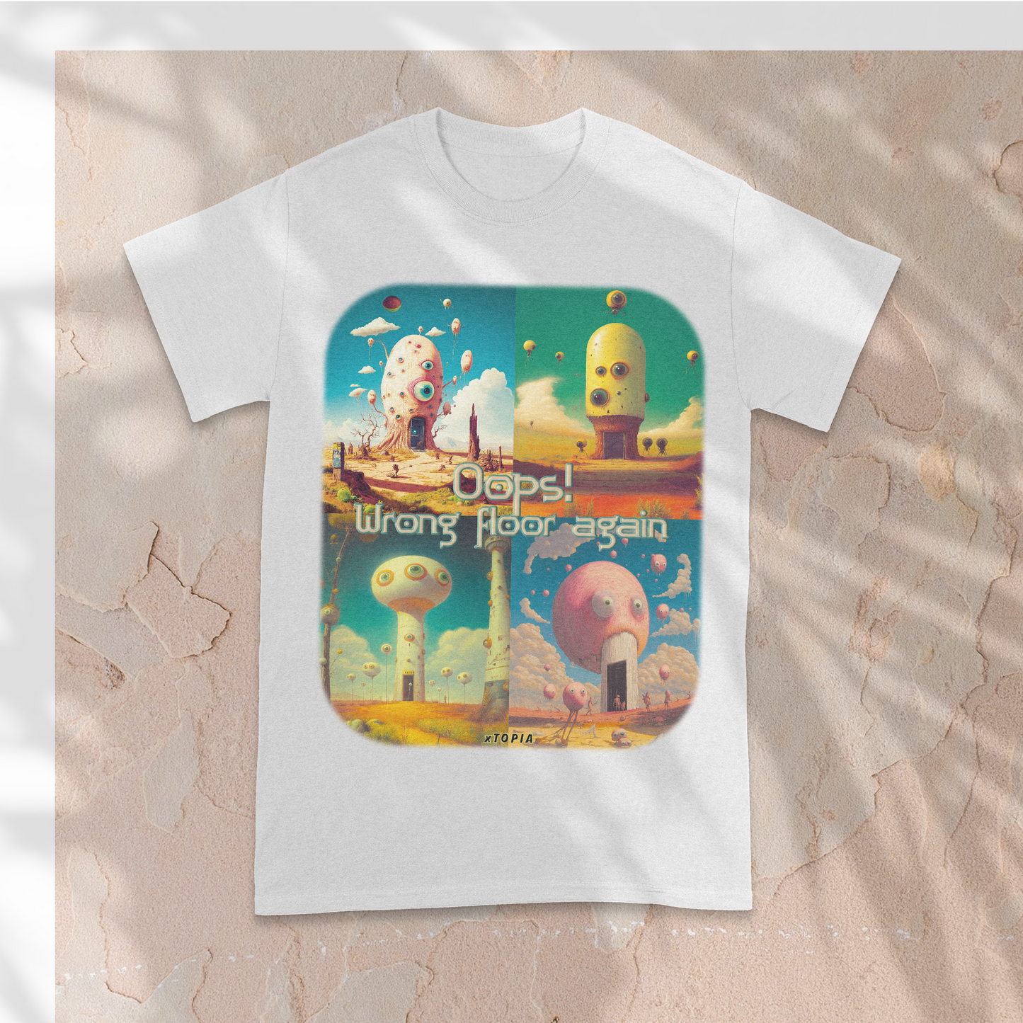 Wrong Floor Adult T-shirt