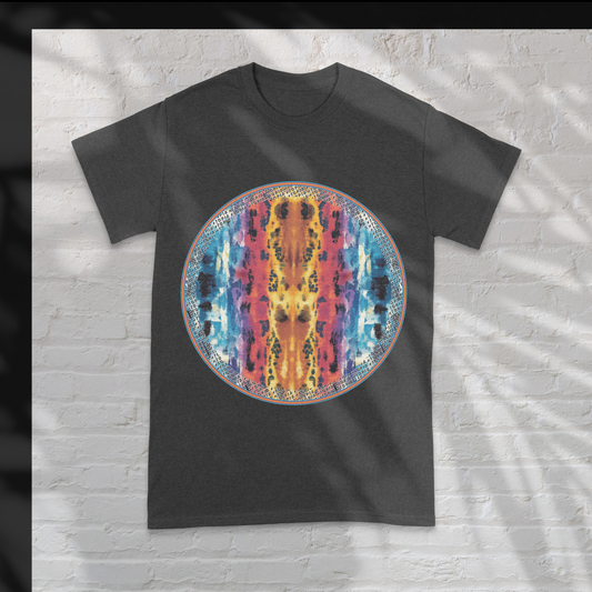 Rainbow Leopard Camouflage Adult T-shirt