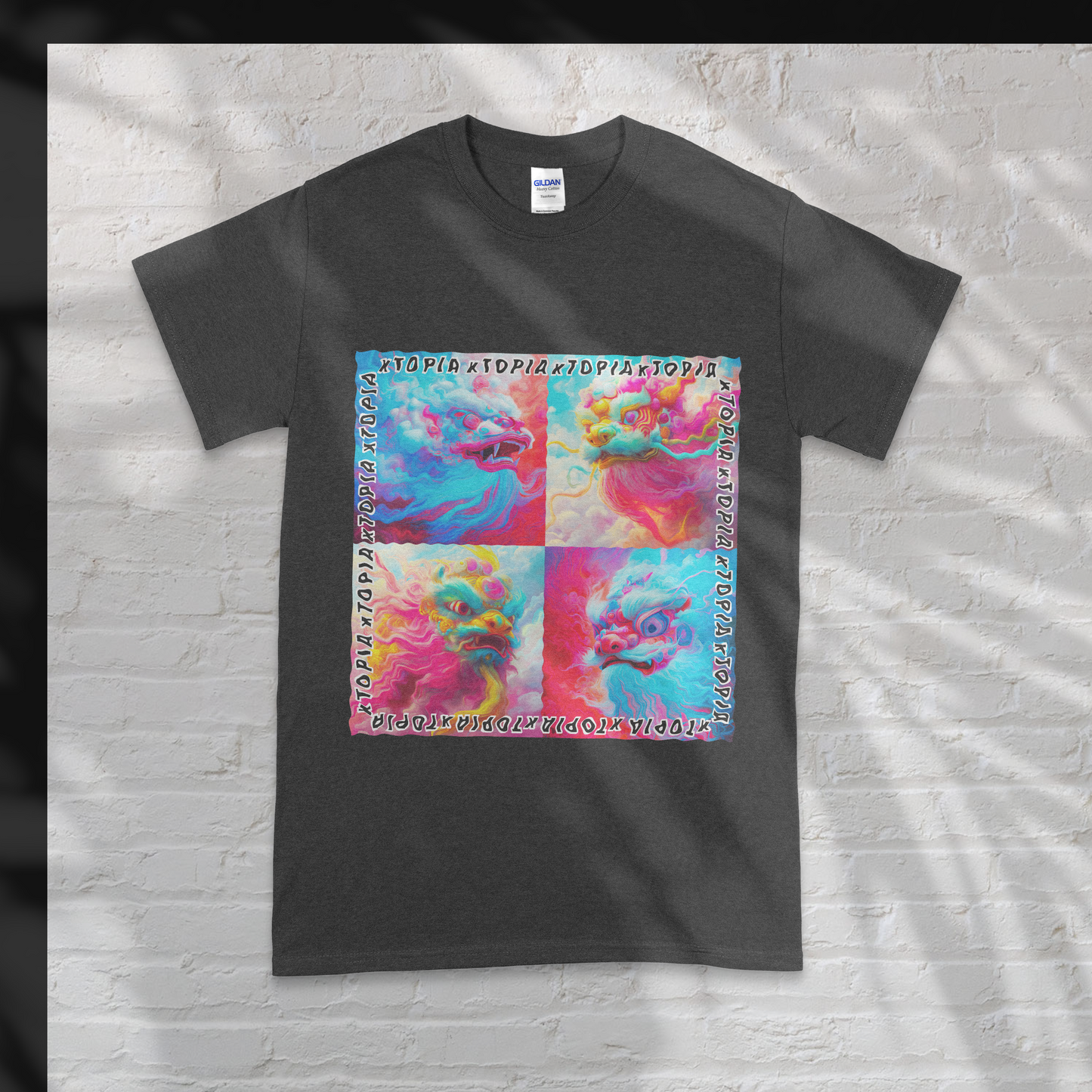 Psychedelic Lion Dance - Original - Adult T-shirt (Ltd-Ed)