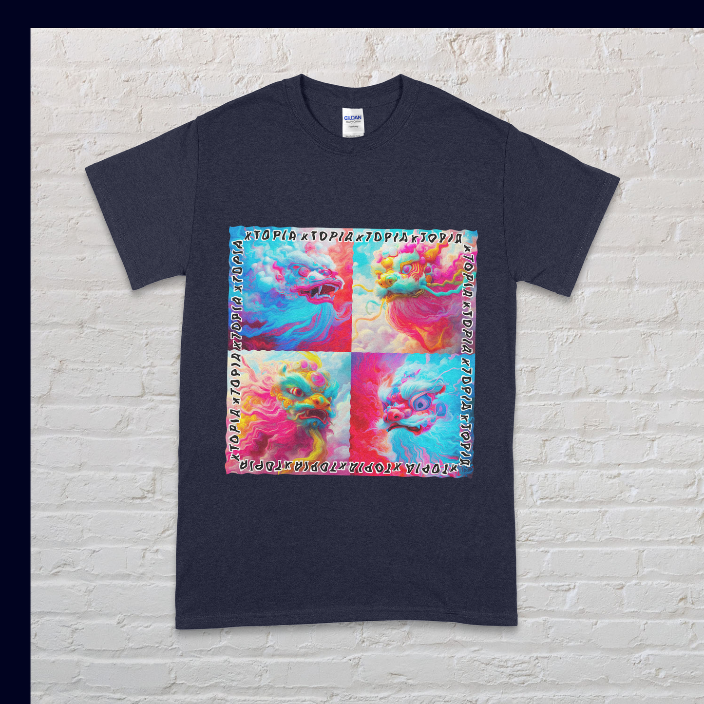 Psychedelic Lion Dance - Original - Adult T-shirt (Ltd-Ed)