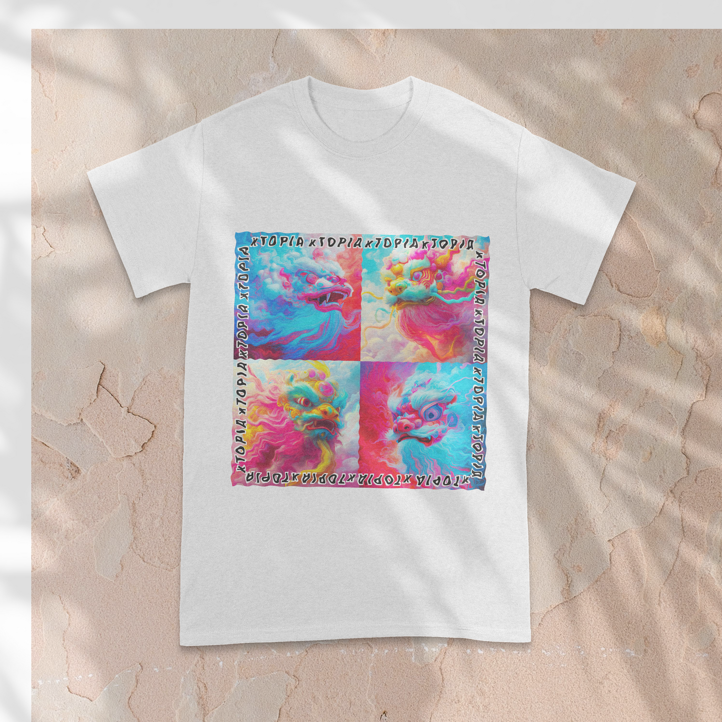 Psychedelic Lion Dance - Original - Adult T-shirt (Ltd-Ed)