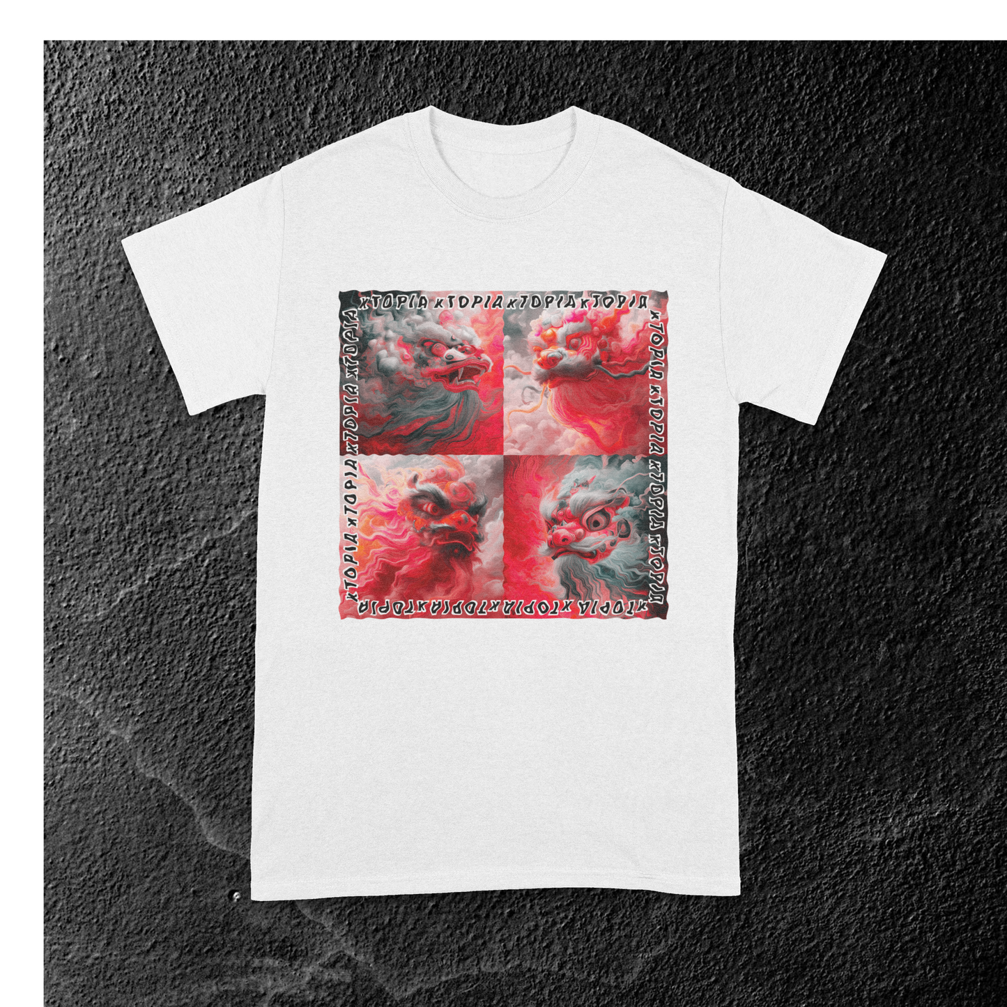 Psychedelic Lion Dance - Menace - Adult T-shirt (Ltd-Ed)