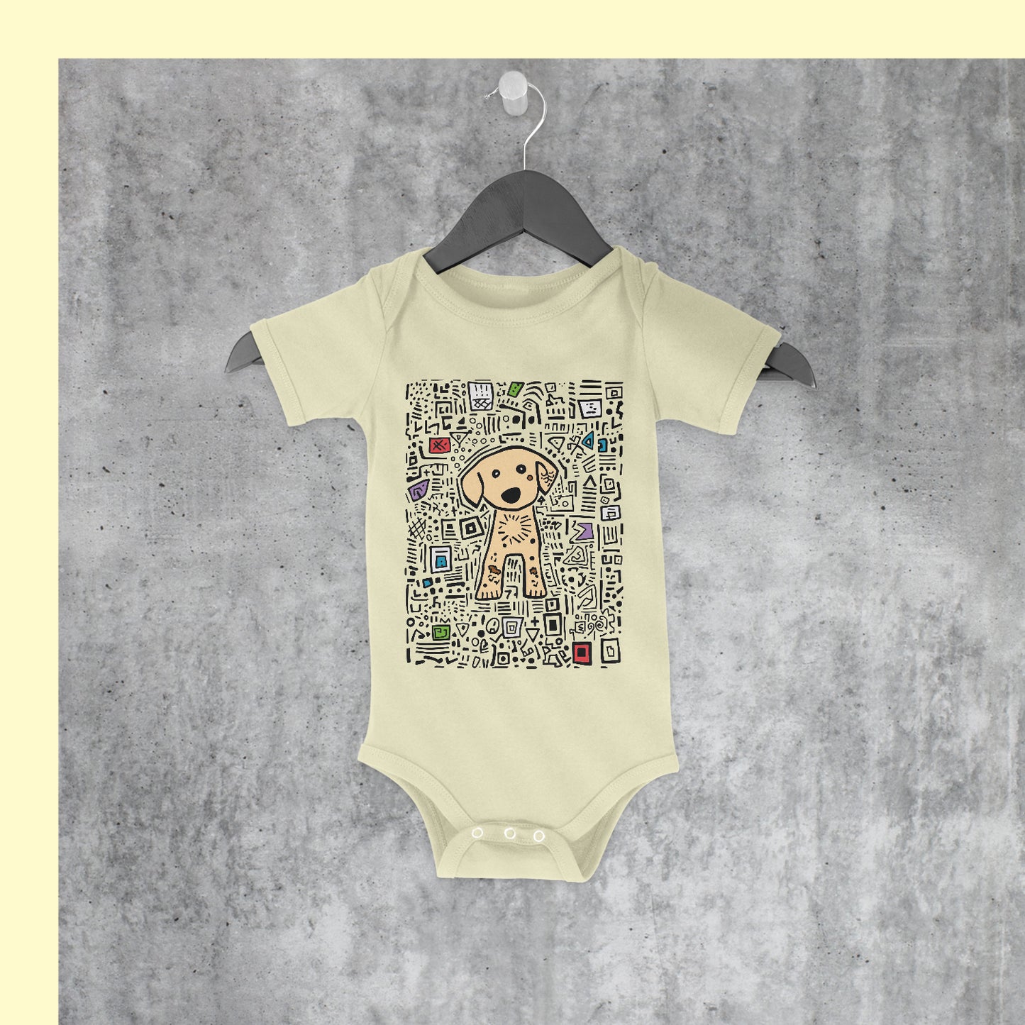 Puppy Doodle Baby Bodysuit