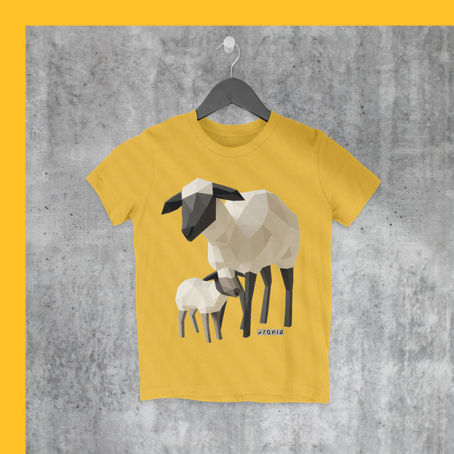 Isometric Suffolk Sheep Child T (Limited Edition)